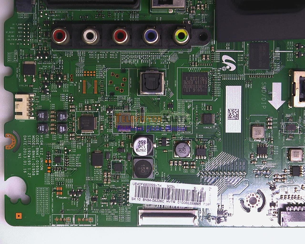 BN41-01958A,BN94-06226C,SAMSUNG UE40F6800SSXTK,Main Board