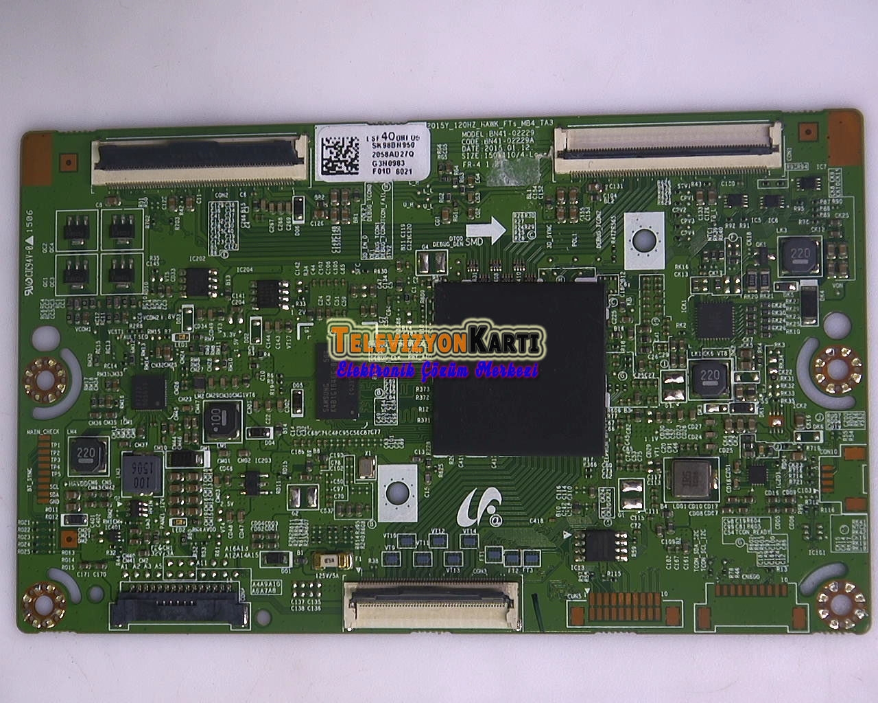 BN41-02229A, BN41-02229, BN95-02060A, Samsung UE55J6370SUXTK, T CON Board, CY-WJ055CGLV1H