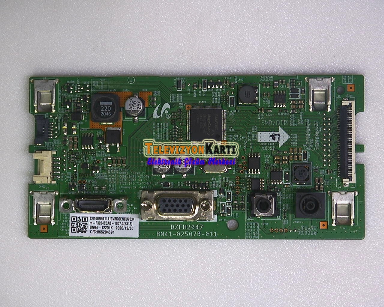 BN41-02507B BN94-12201K Samsung LC24F396FHMXUF Led Monitör Anakart