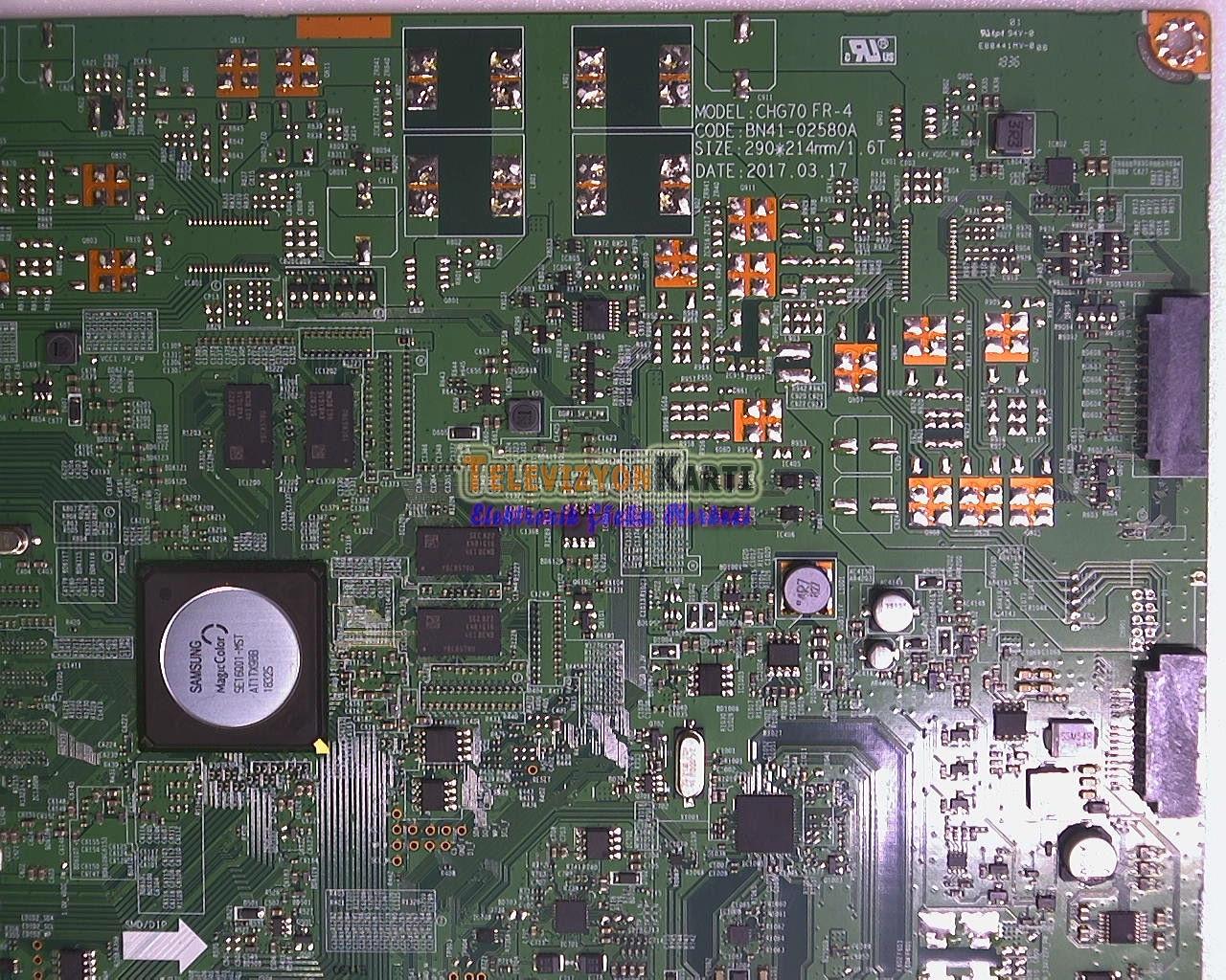 BN41-02580A,BN91-18910B,SAMSUNG LC32HG70,Monitör Main Board
