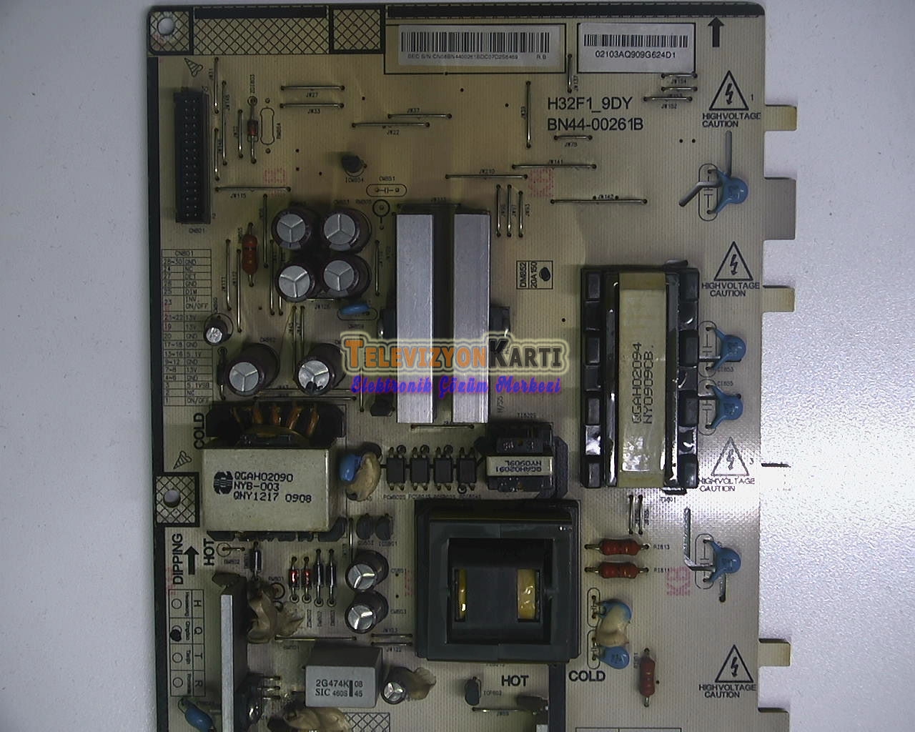 BN44-00261B,H32HD-9FS,SAMSUNG LE32B450C4W,Power Board
