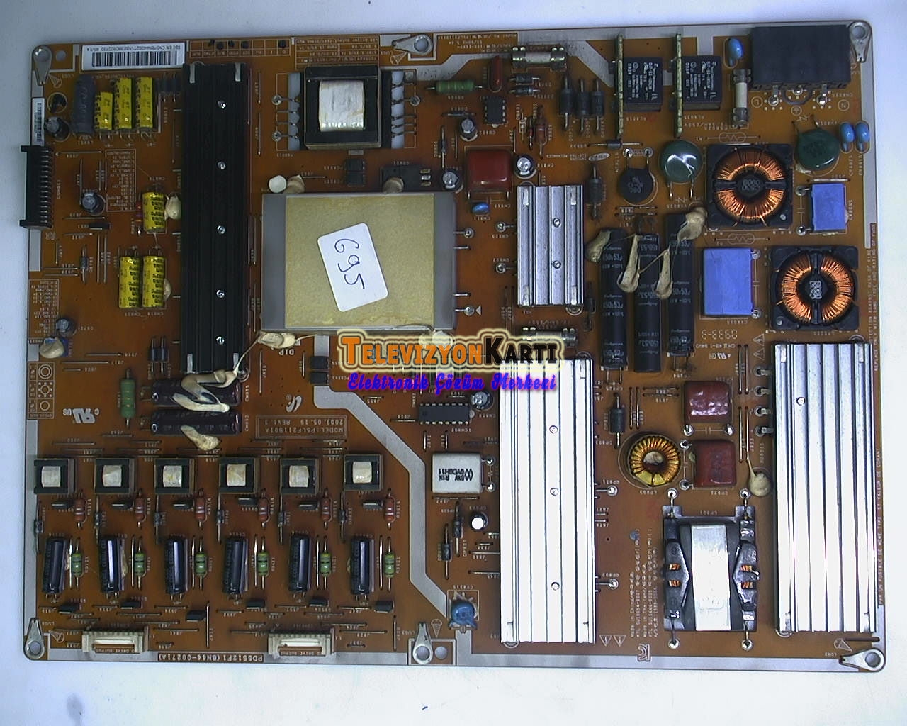 BN44-00271A, PD5512F1, PSLF211B01A, SAMSUNG UE55B7090, UE55B7000, UE55B7000WW, Power Board, Besleme, Samsung