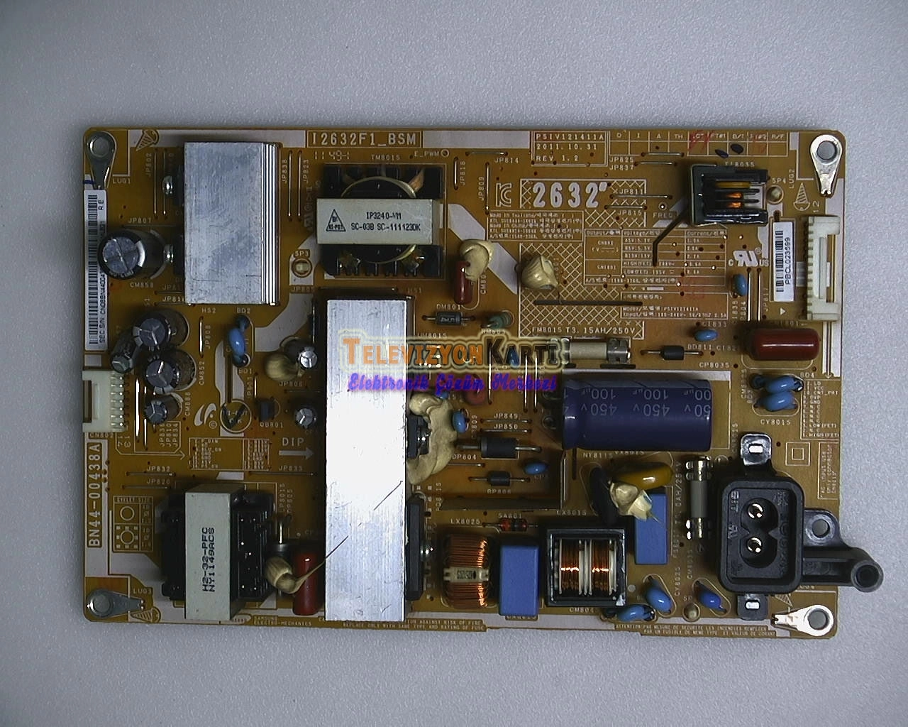 BN44-00438A,I2632F1_BSM,Samsung LE32D450G1WXTK,Power Board,T315XW03