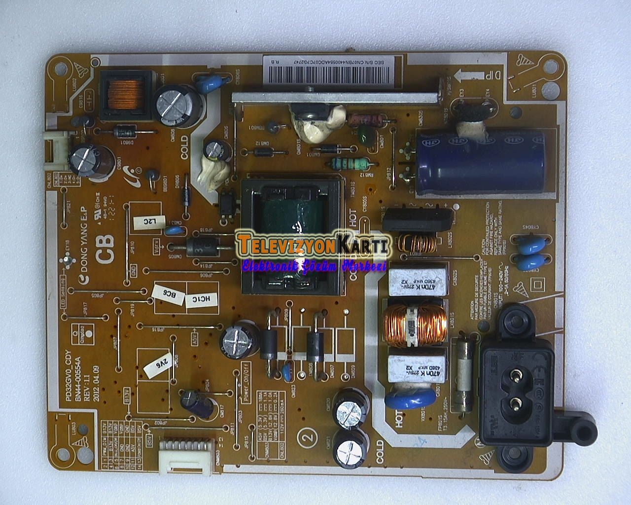 SAMSUNG , UE32EH4003V , Power Board , Besleme Kartı