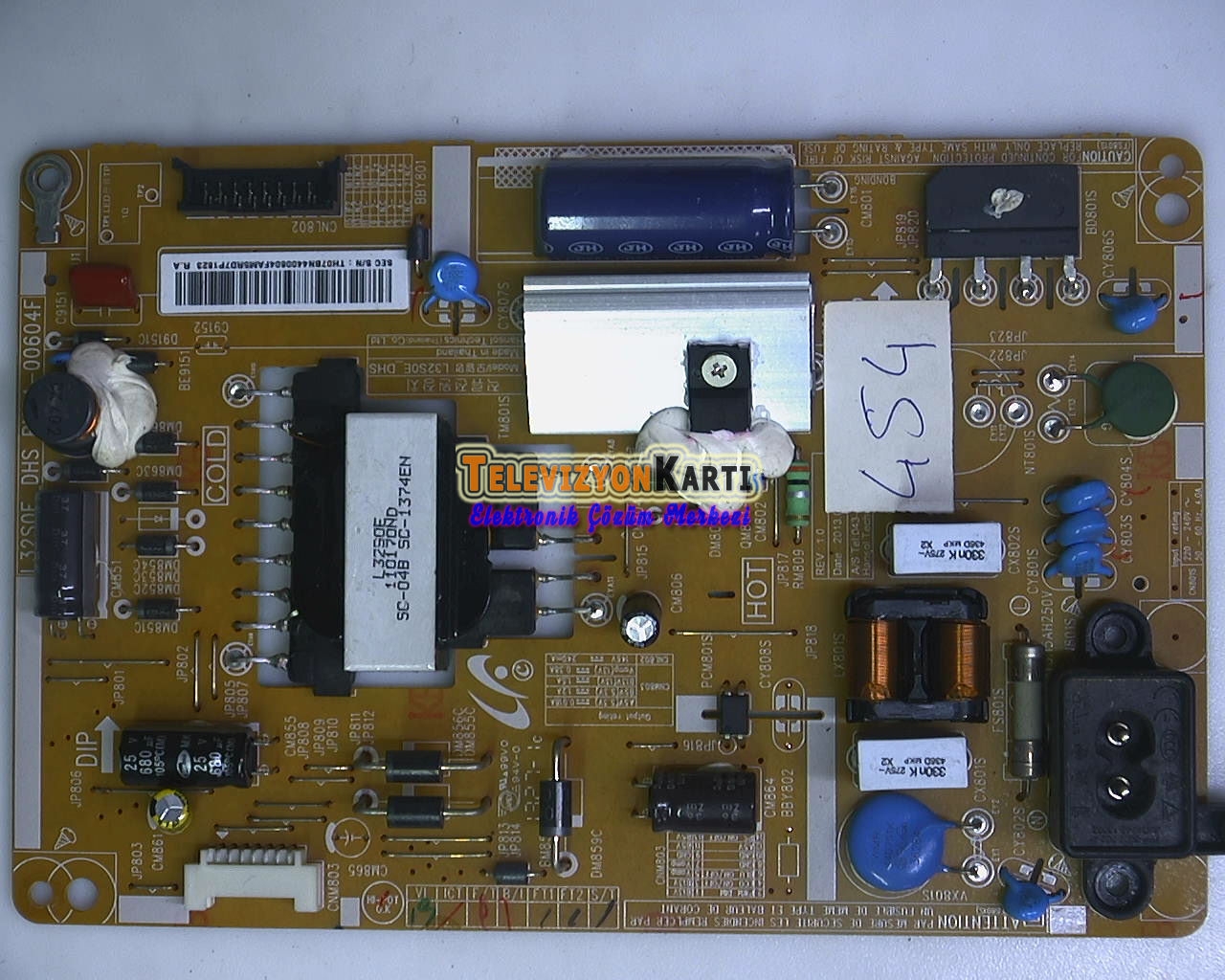 BN44-00604F,L32S0E_DHS,SAMSUNG UE32F4000AW,Power Board