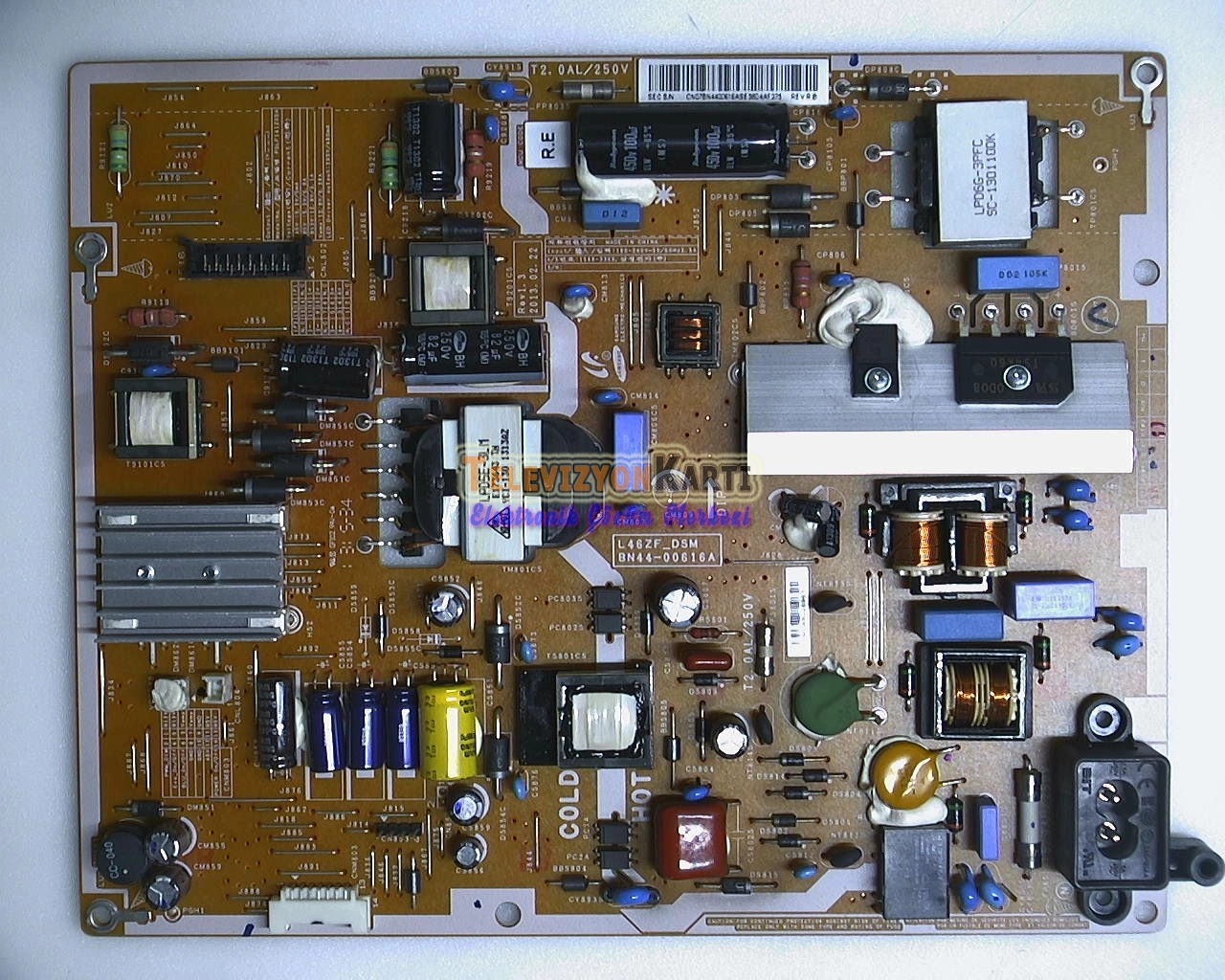 BN44-00616A,Samsung UE46F6270SS,Power Board