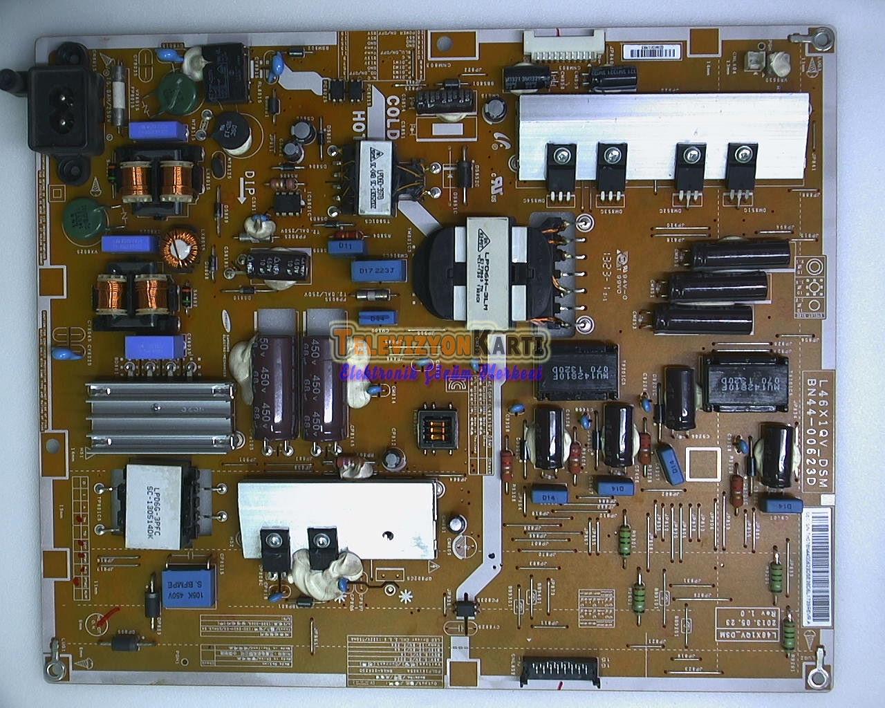 BN44-00623D,L46X1QV_DSM,Samsung UE46F6340,Power Board