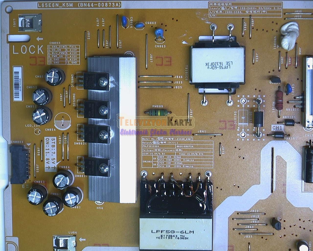 BN44-00873B,Samsung UE65MU7400UXTK,Power Board