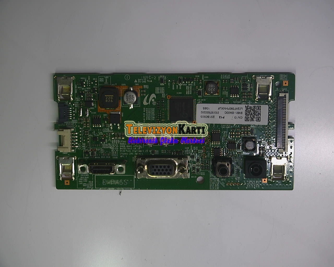 BN91-18450C , BN41-02507B , SAMSUNG LC24F396FHMXUF , MAIN BOARD , ANAKART SAMSUNG C24F396FH , C24F396FHM