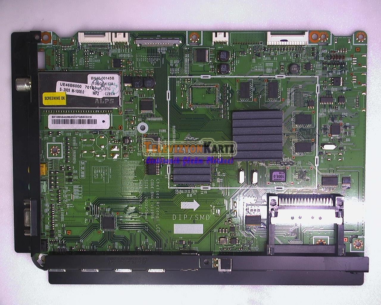BN94-02662G,BN41-01190B,SAMSUNG UE46B6000VW,MAİN BOARD,ANAKART