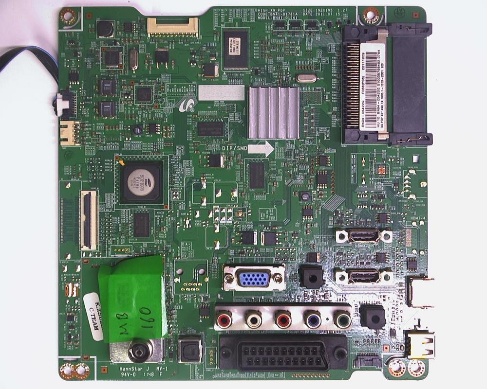 BN94-05422G, BN41-01761A, S42AX-YB11, Maın Board, SAMSUNG PS43D490A1W