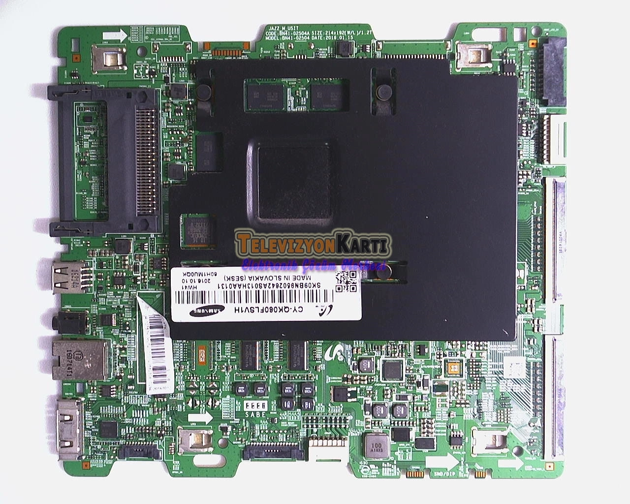 BN94-10757K,BN41-02504A,SAMSUNG UE60KS8000U,MAİN BOARD