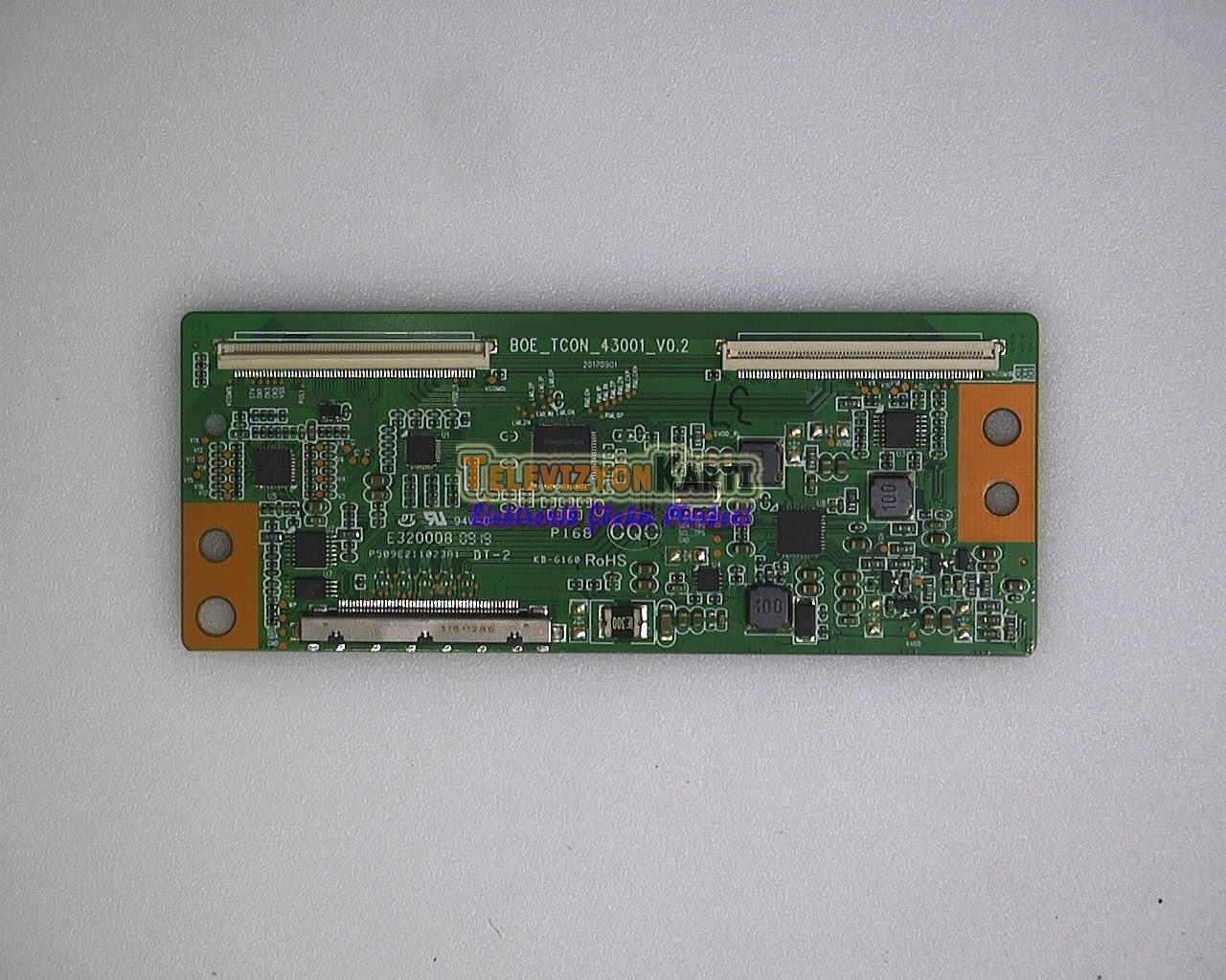 BOE_TCON_43001_V0.2,K18073616,Arçelik A43L 5845 4B,Tcon Board,BOEI430WU1,HV430FHB-N10