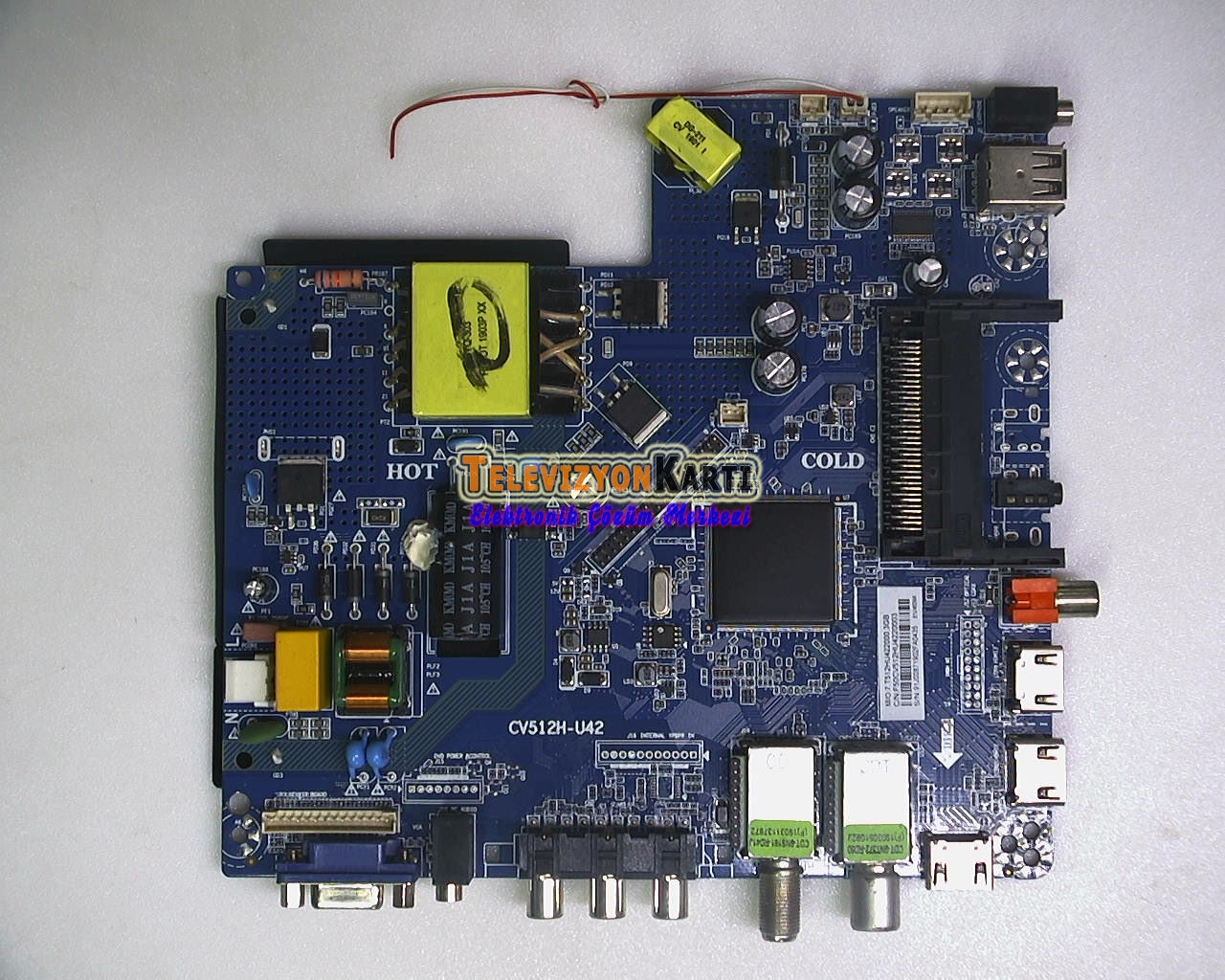 CV512H-U42 T512HU422 Dijitsu DJTV40 Anakart - Televizyon Kartı