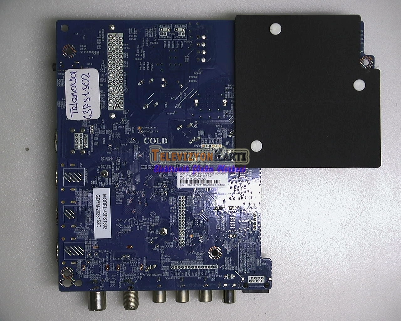 CV950D4-B42,TELENOVA 43FS1301,43FS1302,MAIN BOARD,ANAKART,T430HVN01
