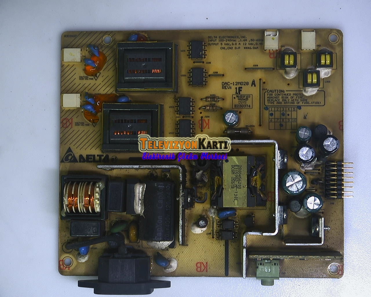 DAC-12M028 DAC-12M030 Monitör Power Board