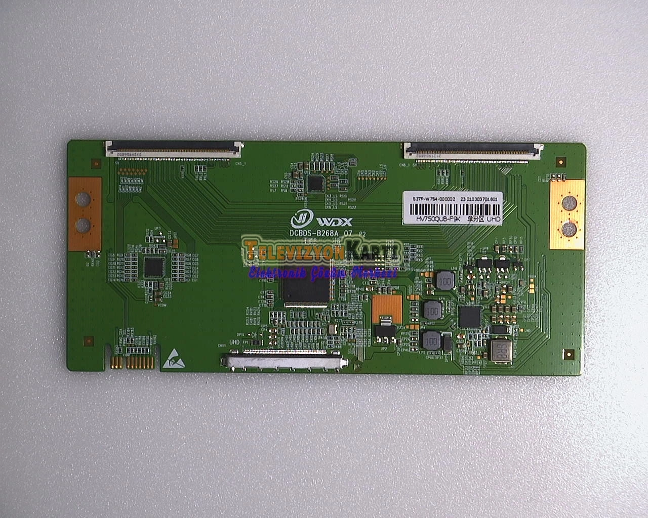 DCBDS-B268A_07,HV750QUB-F9K,T-Con Board