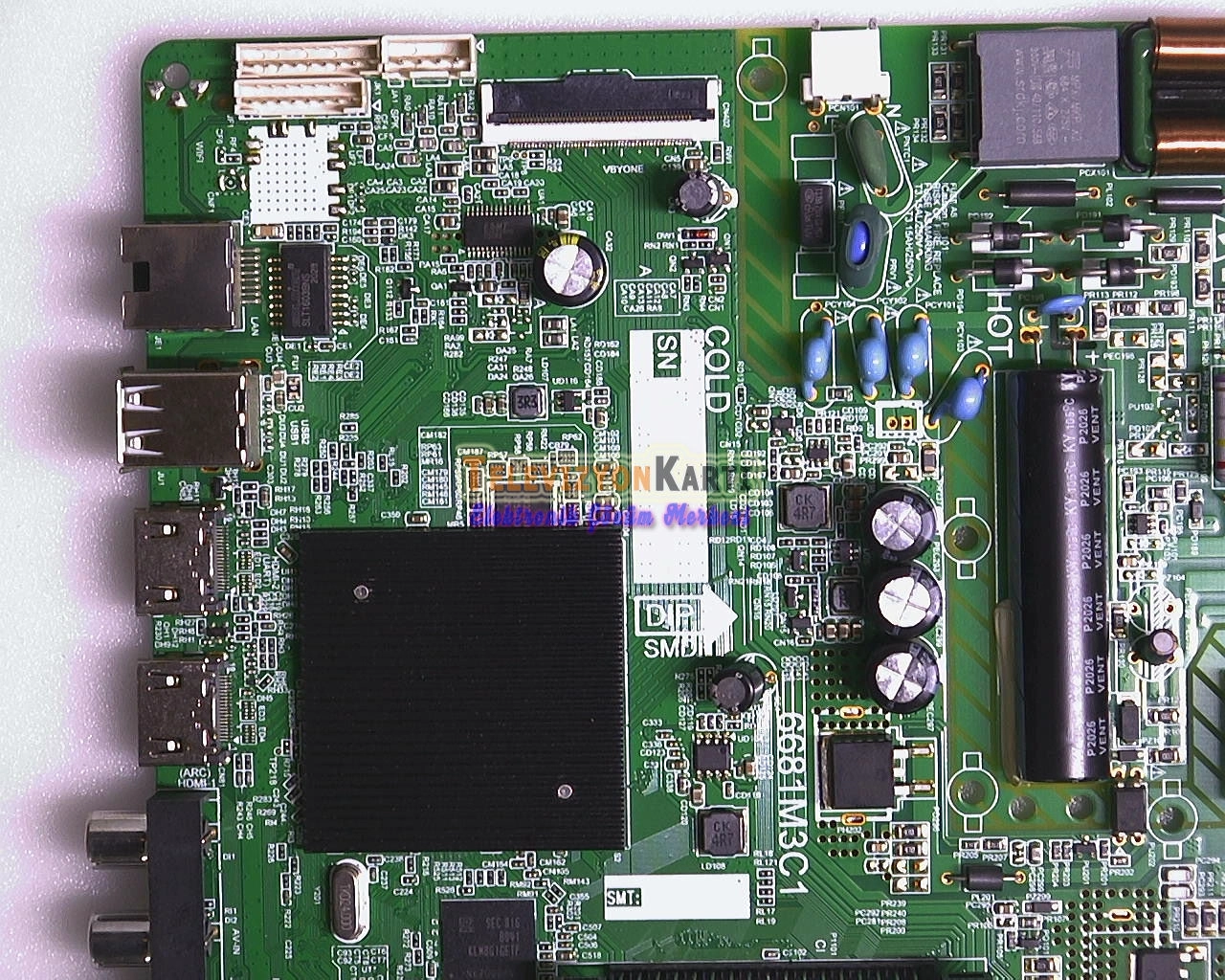 Dijitsu 43D8800 Main Board,6681M3C1,4715-6681M3-A2233X01,K430WDF,LC430DUQ-SKA3