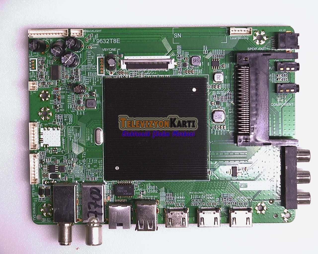 Dijitsu 55DS7700 Main Board ,9632T8E - Televizyon Kartı