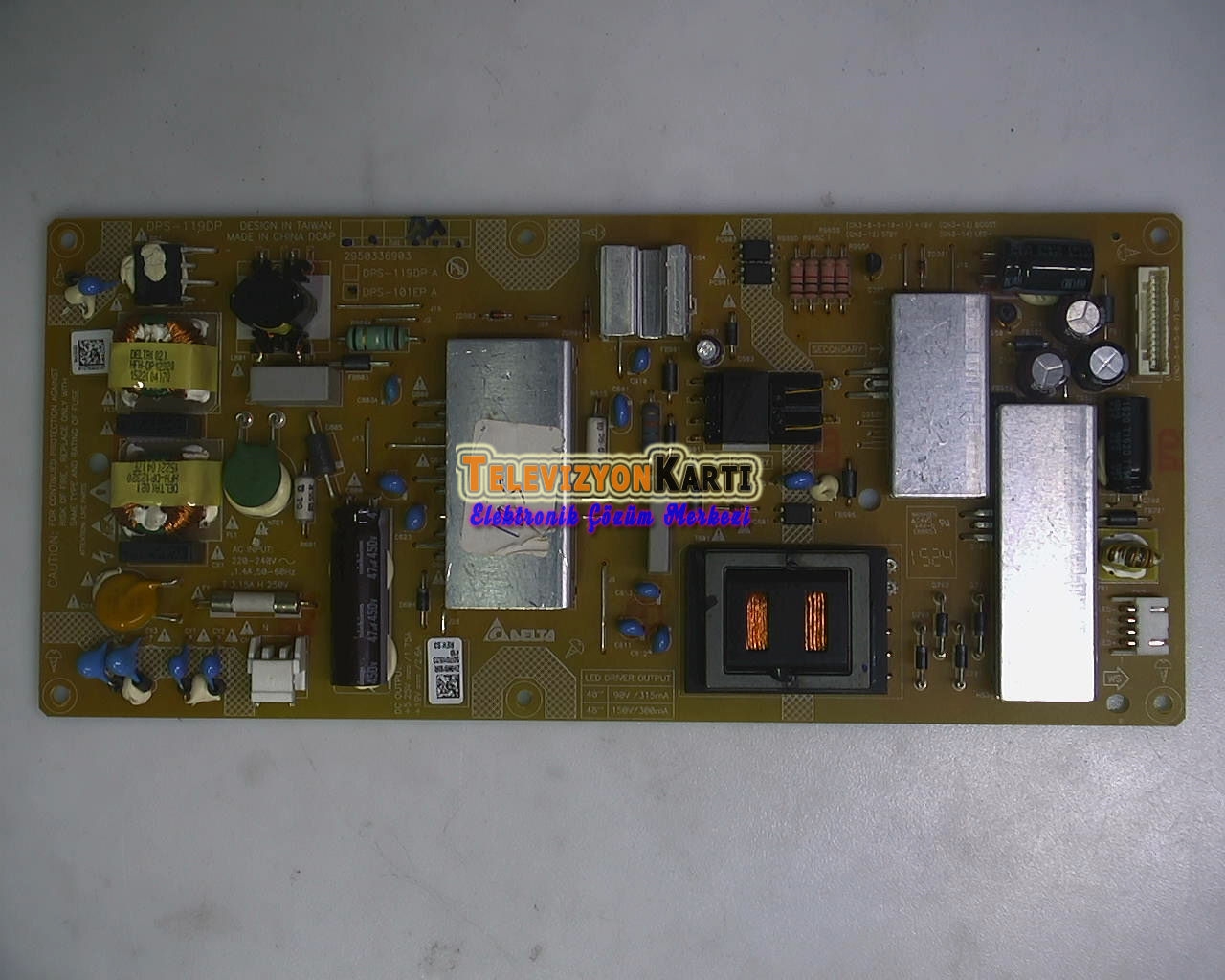 DPS-119DP A, DPS-119DP, ZHV910R, 2950336903, Grundig G48LS 5433, Power Board