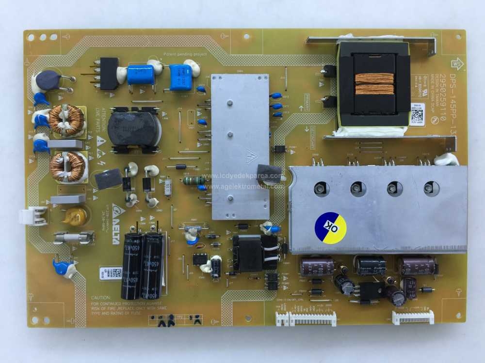 DPS-145PP-133, YXD910R, 2950259108, Arçelik TV82 210 LED, Power Board, Besleme, LC320EXN-SDA1