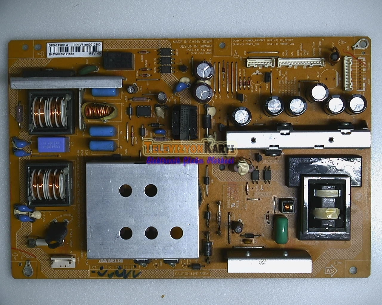 DPS-219DP,V71A00012800,Toshiba 42RV665D Power - Televizyon Kartı