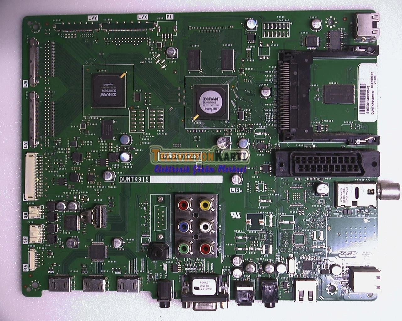 DUNTK915,QPWBXF915WJN2,DUNTKF915WE17,Sharp LC 46LE730E,Main Board,LK4603LB0Y