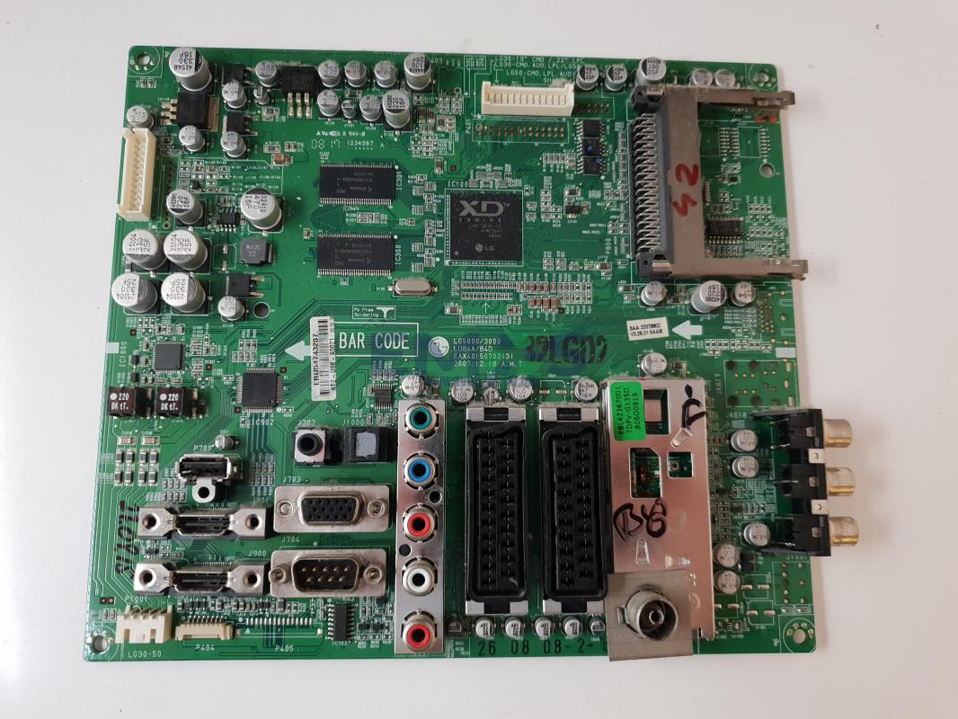 EAX56818401 (0), EBU54743207, LG 32LG2000-ZA, Anakart