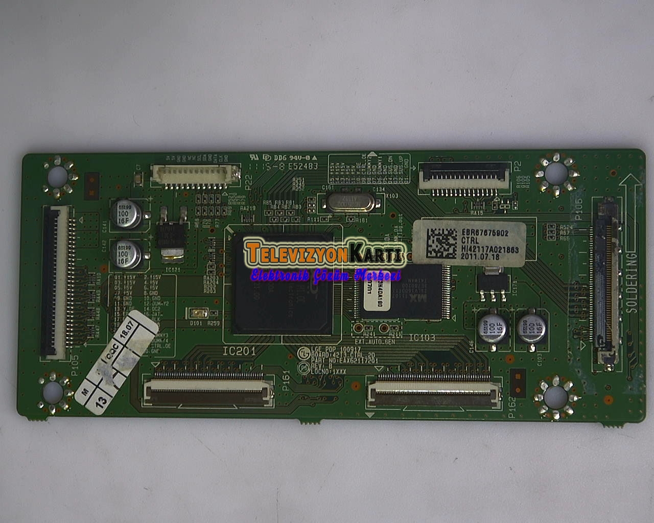 EAX62117201, EBR67675902, 42T3_CTRL, LG 42PT351-ZJ, CTRL Board