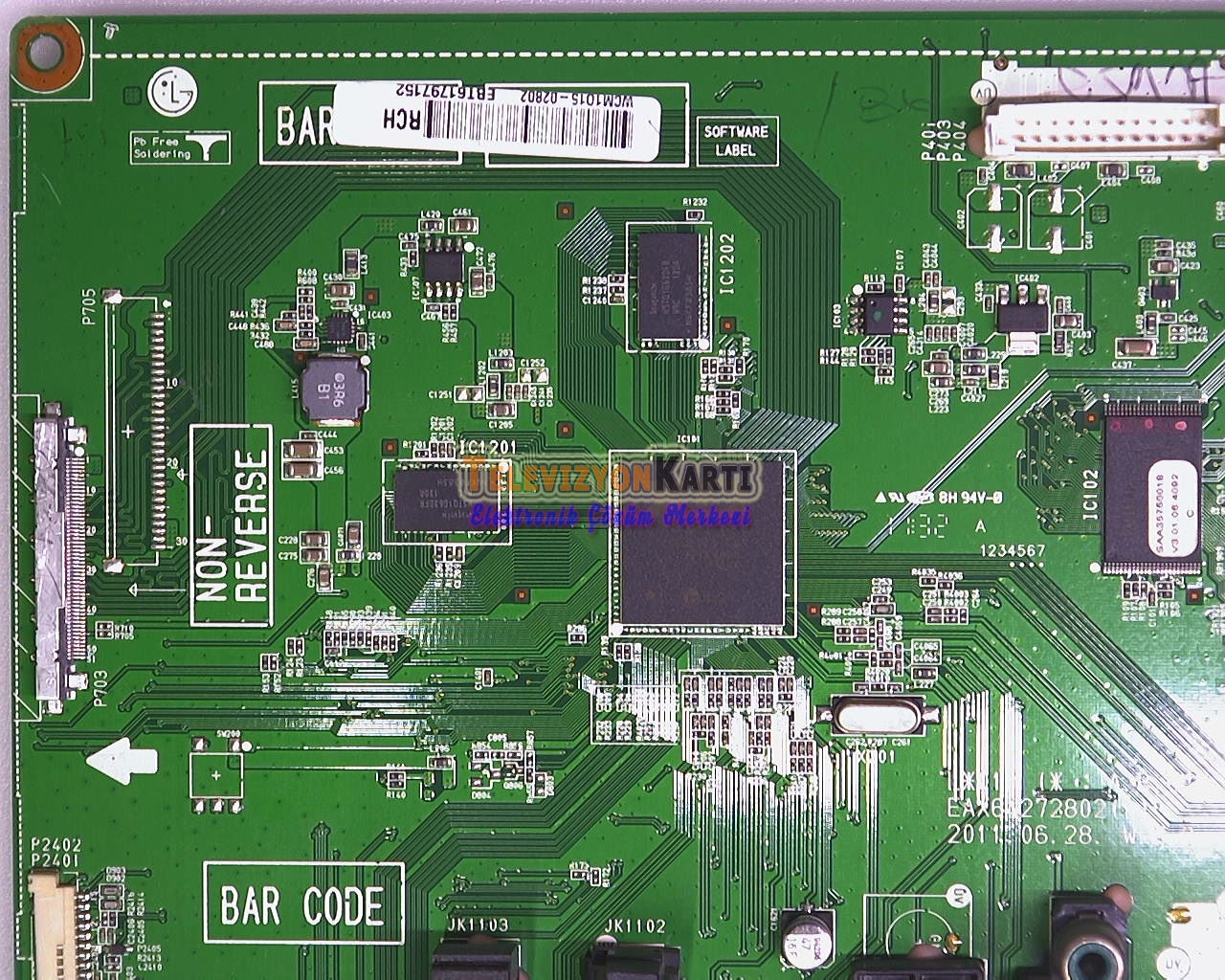 EAX64272802(0),EBT61797152,LG 42LK450,MAIN BOARD