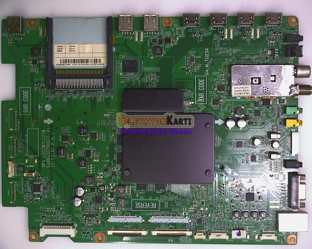 EAX64307906(1.0),EBT61565196,LG 55LM670S,Main Board