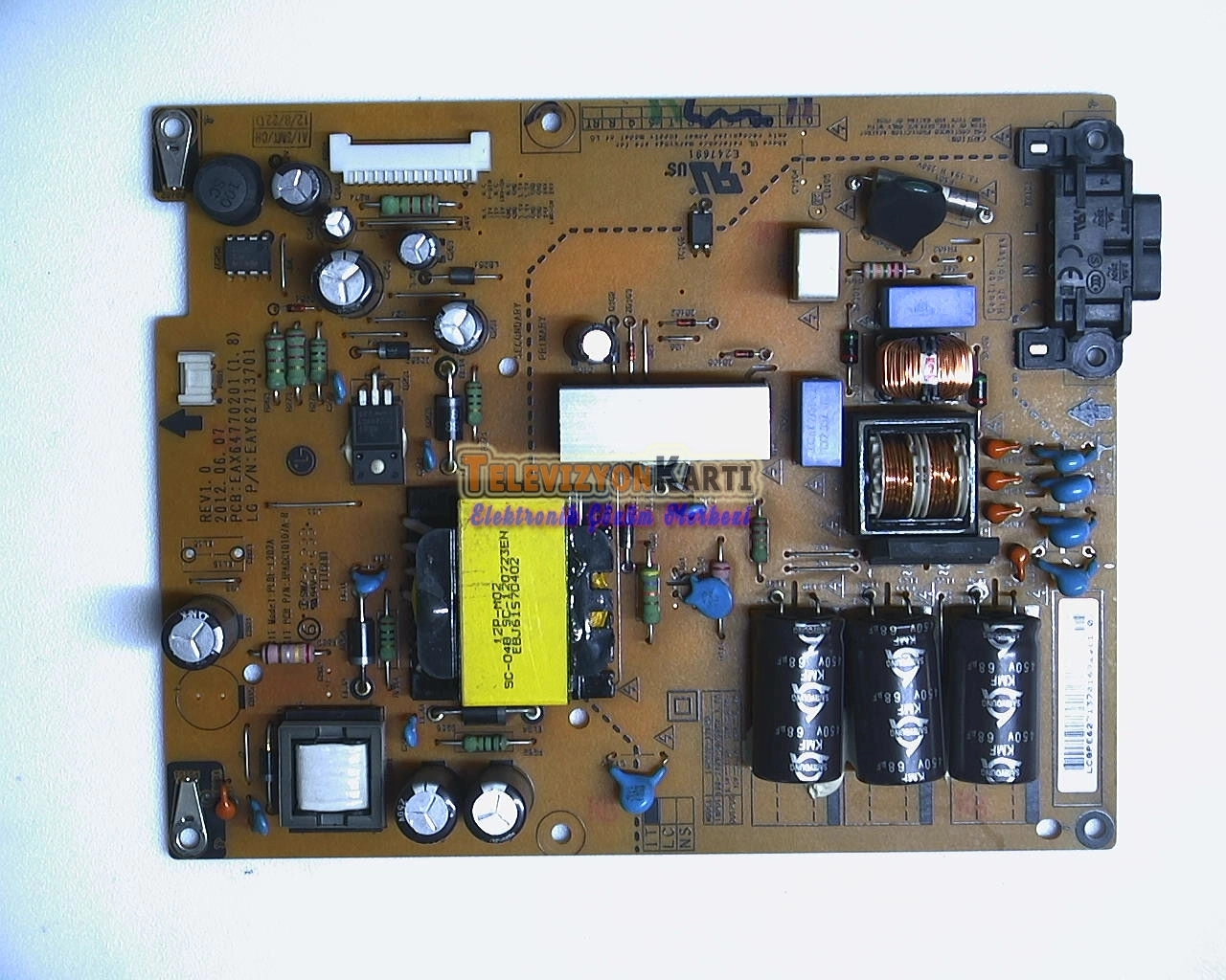 EAX64770201(1.8),EAY62713701,LGP42P-12LPB,LG 42LS3450-ZA,POWER Board