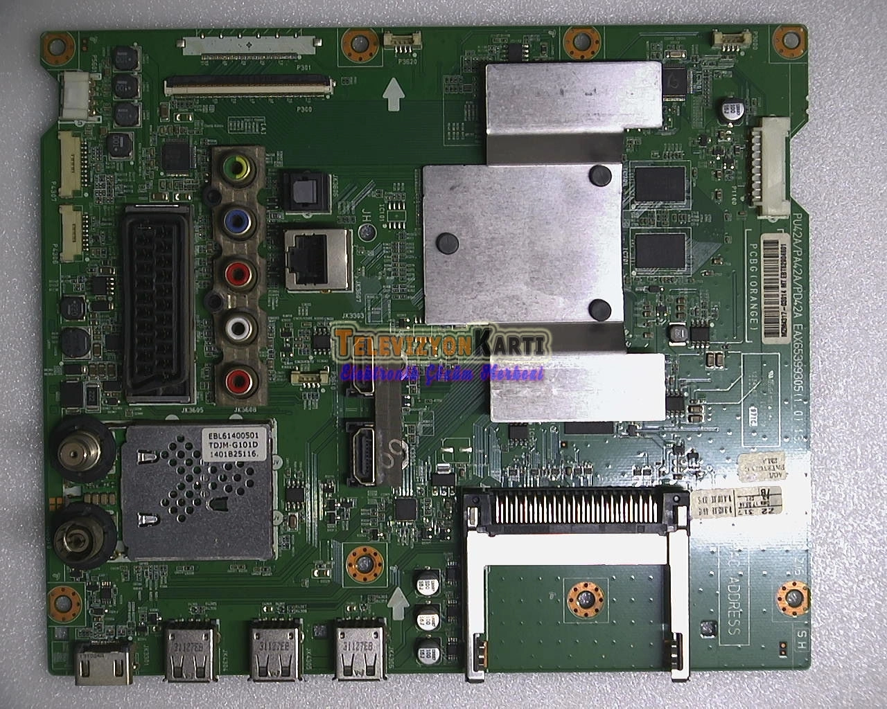 EAX65399305(1.0),EBT62904601,LG 50PB690V-ZC,Main Board,Ana Kart,PDP50R60000