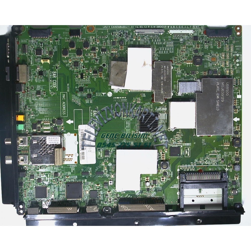EAX65684604 (1.0), EBT62954607, EBU62607901, EBR79455601, LG 49UB850V, LG 55UB850V, Main Board, LC490EQE-XGF2, LG Display