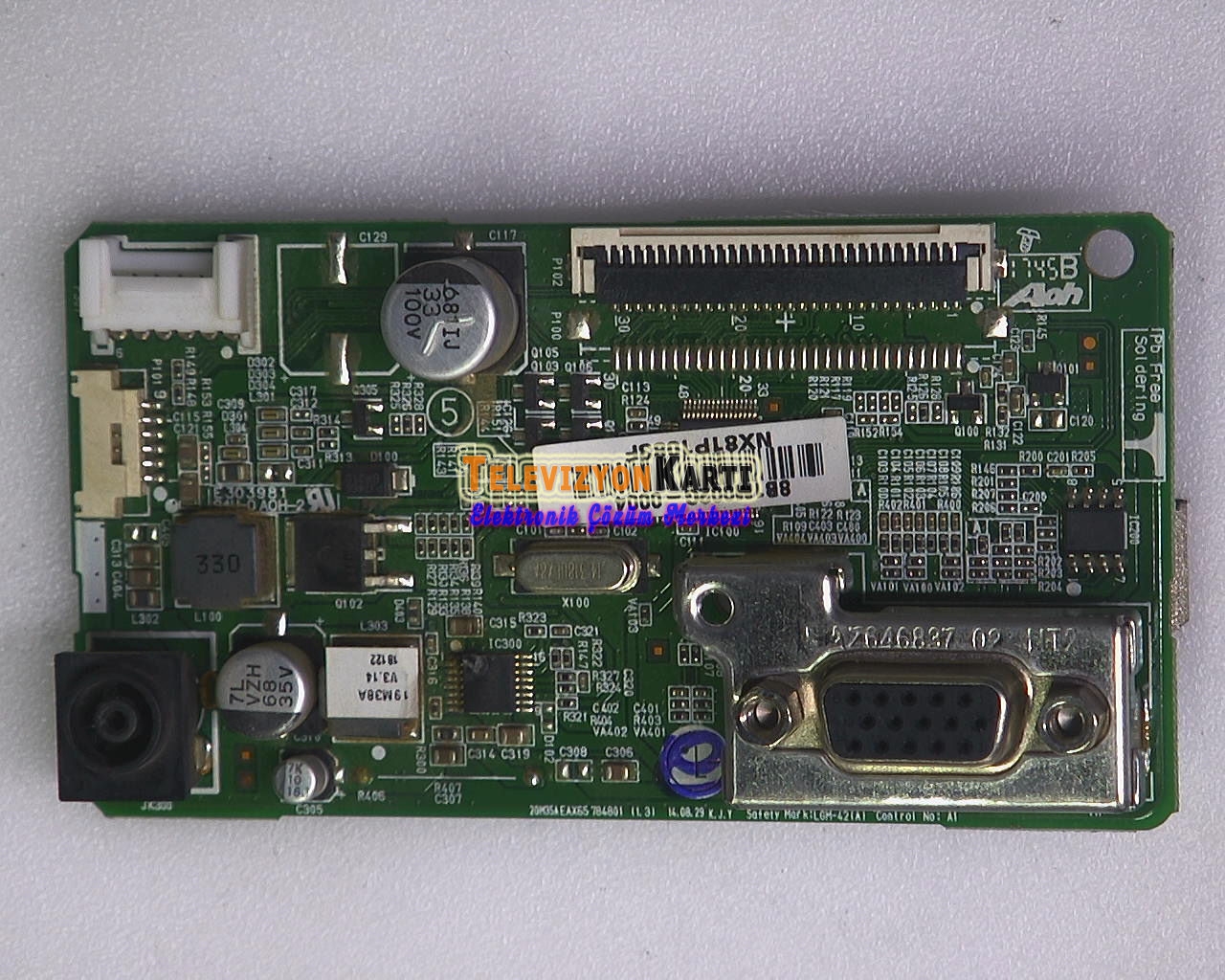 EAX65784801 (1.3) , LG 19M38A , MAIN BOARD , ANAKART , VGA BOARD