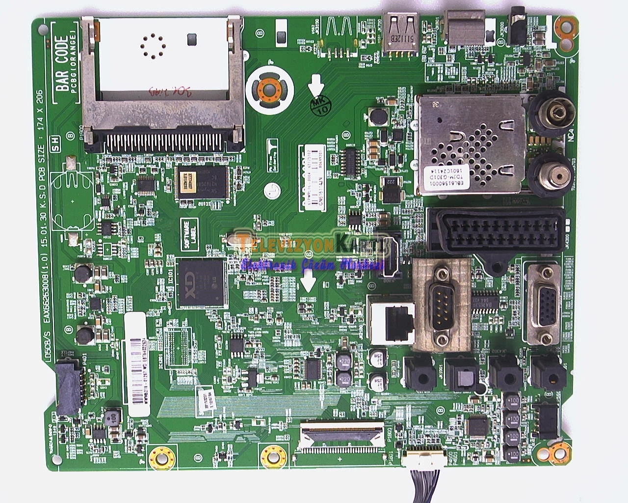 EAX66263008(1.0),EBT64032634,LG 43LX321H-ZA,Main Board,LC430EUE-FHM3