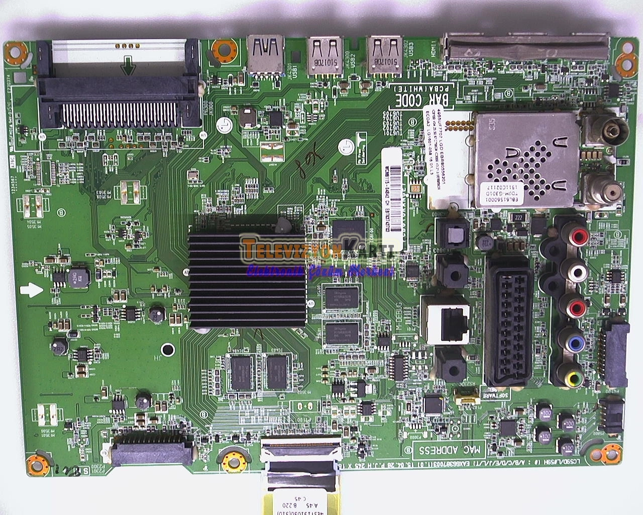 EAX66387003(1.0),EBT63991102,LG 49UF7787-ZD,Main Board,Ana Kart,LC430EQE-FHM2