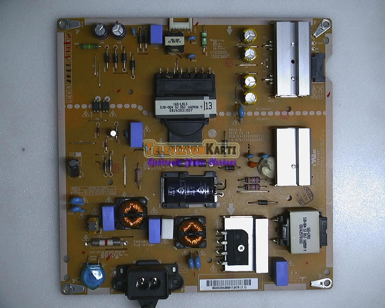 EAX66923201(1.4),EAY64388811,LGP49LIU-16CH1,LG 49UH610V-ZB,POWER BOARD,Besleme,LC490DGE