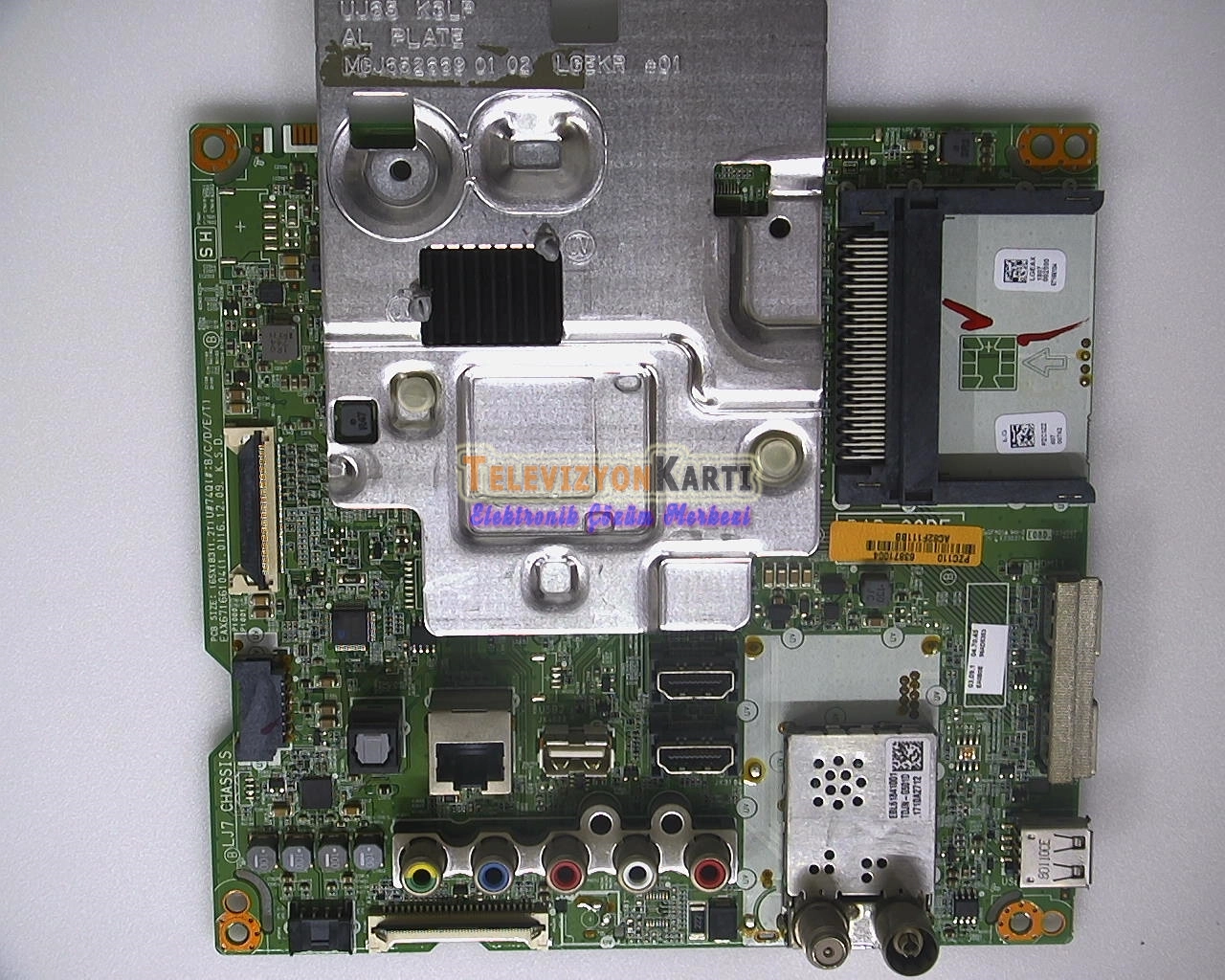 EAX67166104(1.0),EBT63871004,PZC3ZZ,LG 43UJ651JV-ZA,Main Board,Ana Kart,HC430DGN-ABSR2