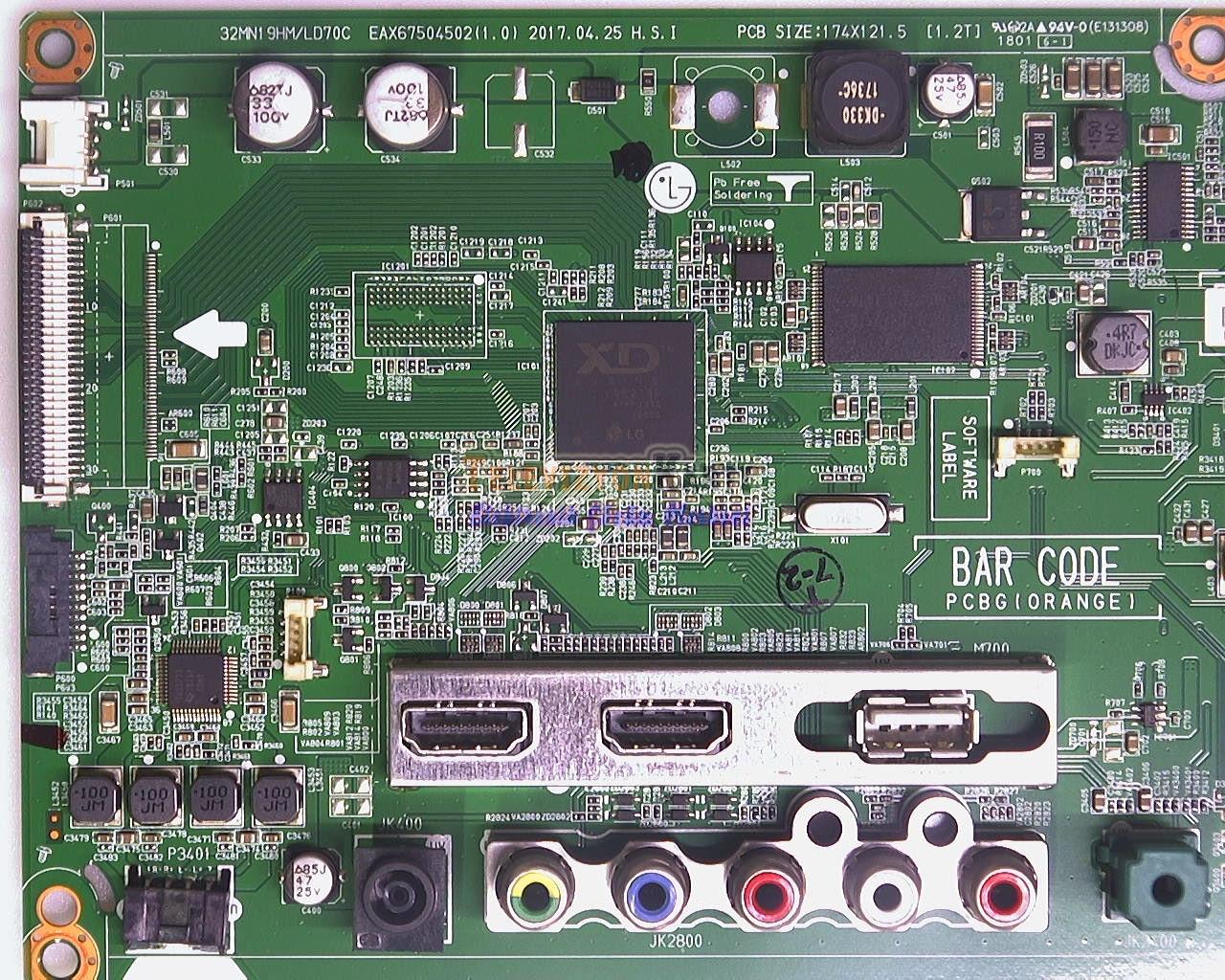 EAX67504502(1.0),EBT85113701,LG 32MN19HM-P,Main Board