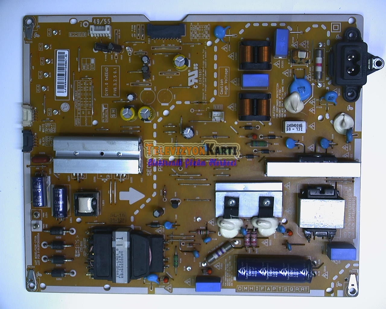 EAX67645501(1.7),EAY64808601,Lg 49UK7550PLA,Power Board,Besleme