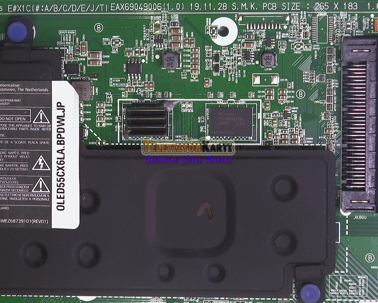 EAX69049006(1.0),EBT66440907,LG%20OLED55CX6LA,Main%20Board