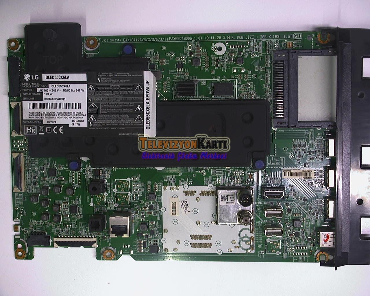EAX69049006(1.0),EBT66440907,LG%20OLED55CX6LA,Main%20Board
