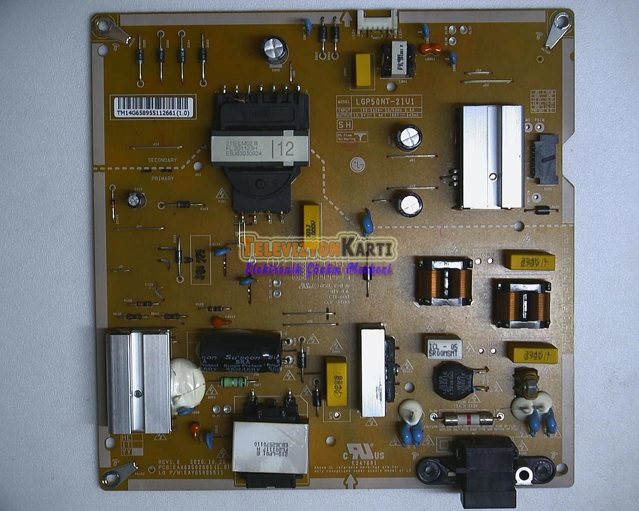 EAX69502002(1.6),EAY65895512,LGP50NT-21U1,LG 50UP81006LA,Power board
