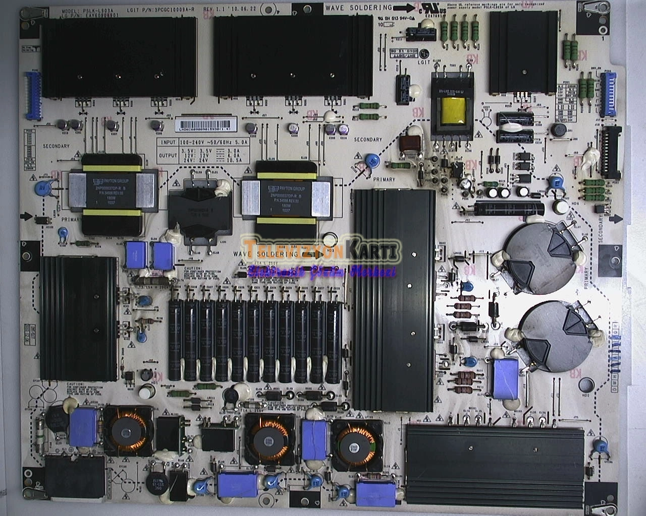 EAY60908901,pslk-l903a,3pcgc1009a-r rev1.0,55LE5400-UC,55LW6500-UA,55LE8500-UA,55LX9500-UA,65LW6500-UA,Power Board