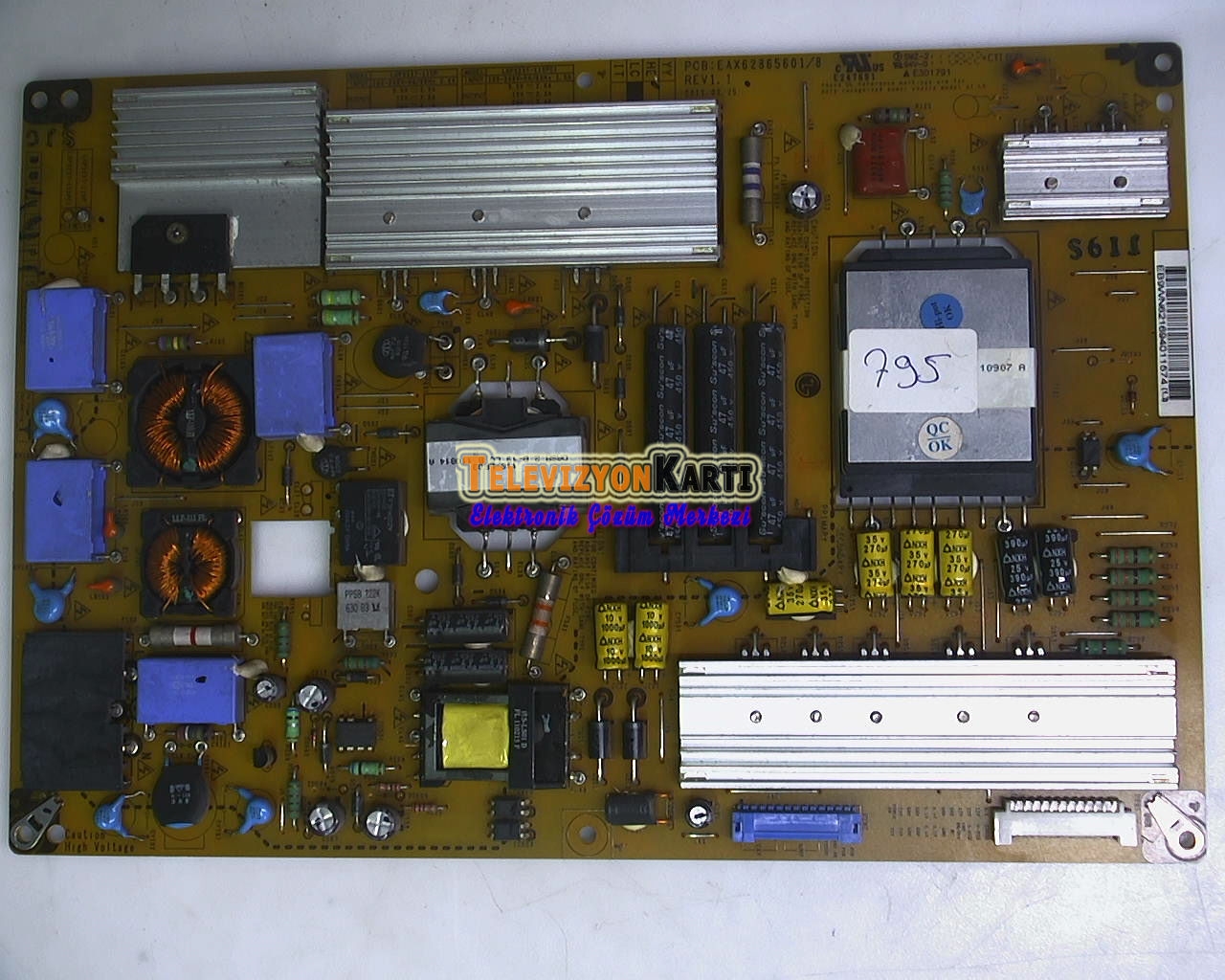 EAY62169402,EAX62865601/8,LGP3237-11SPCI,3PAGC10039A-R,LG 32LV3550 POWER BOARD,LC320EUN-SDV2