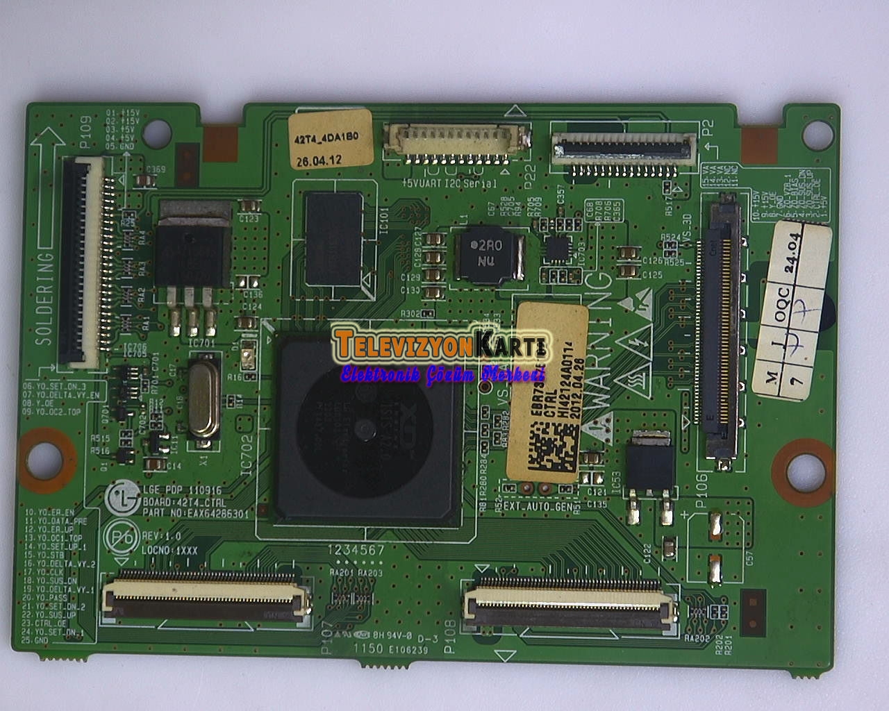 EBR73575102, EAX64286301, 42T4_CTRL, PDP42T4, PDP42T40000, LG 42PA4500, LG 42PM4700