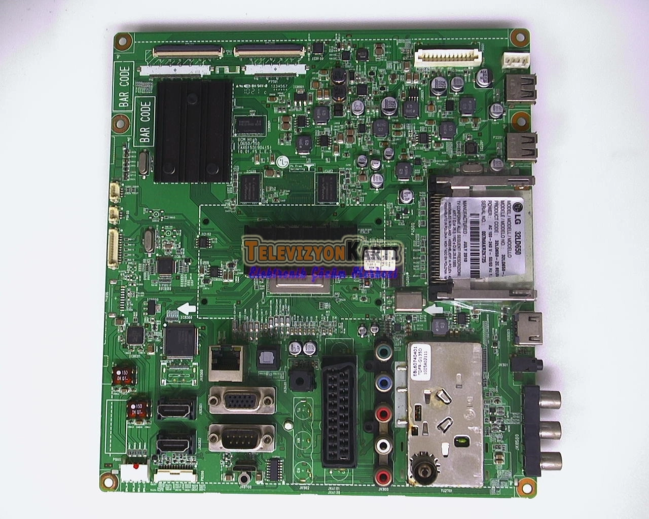 EBT61035401,EBU60902118,EAX61531904(5),LG 32LD650,42LD650,47LD650,MAIN BOARD,ANAKART