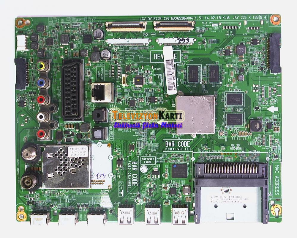 EBT62800409 EAX65384003 Lg 42LB670V Anakart