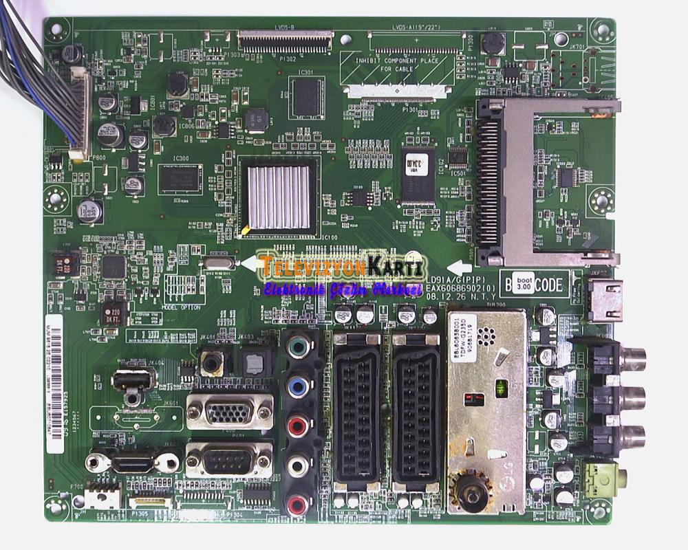 EBU60710847 EAX60686904 Lg 32LG2100 Anakart